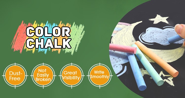 Color Chalk for Chalkboard