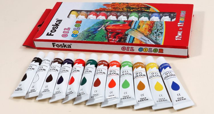 Oil Paints Set for Canvas Painting