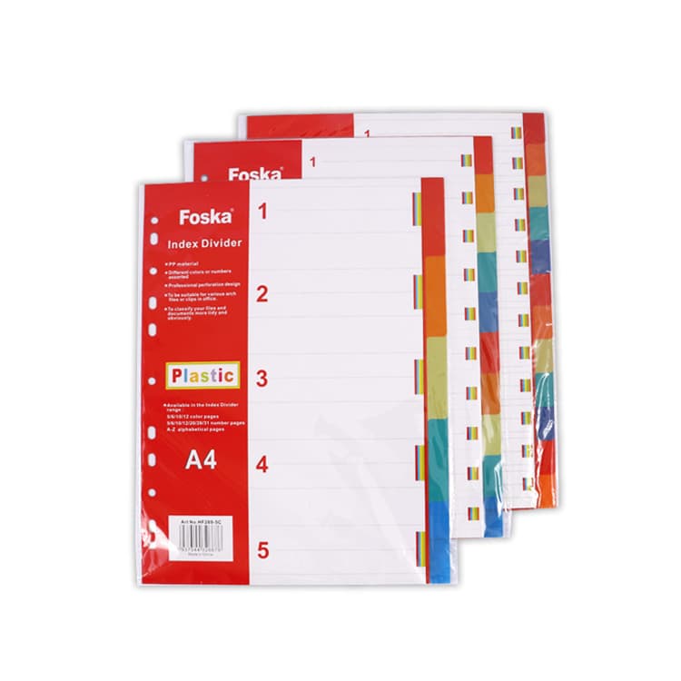 A4 Writable Tab Dividers