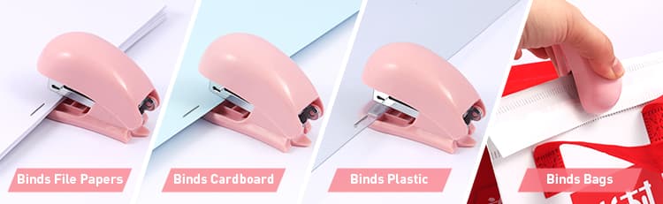 plastic mini stapler