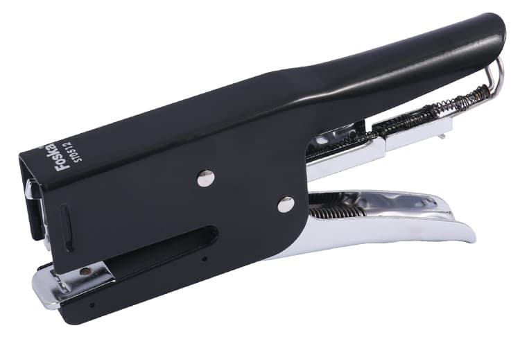 black metal stapler