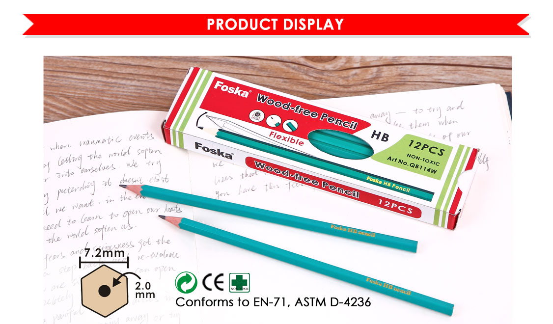 wholesale plastic HB pencil