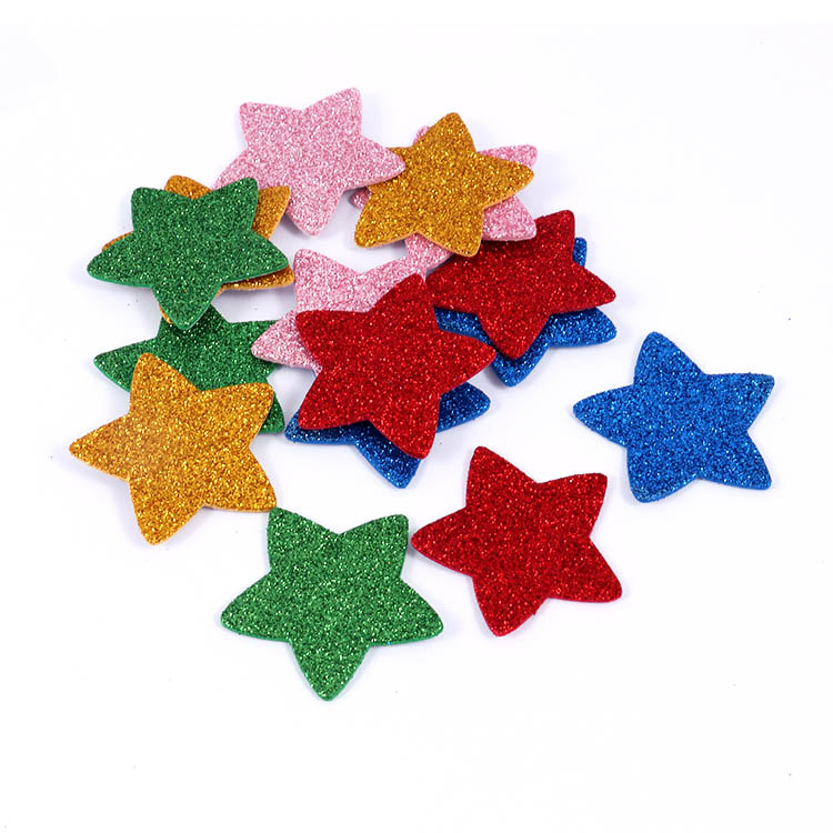 Self Adhesive Glitter  EVA Foam sticker