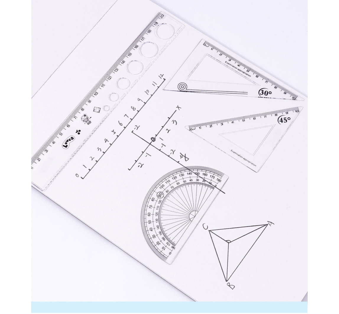 Wide Application Plastic Ruler