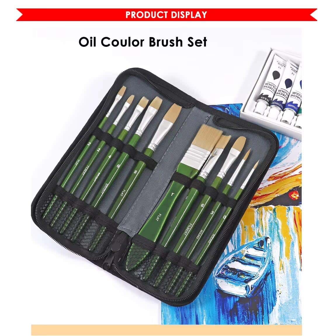 nylon artist brush
