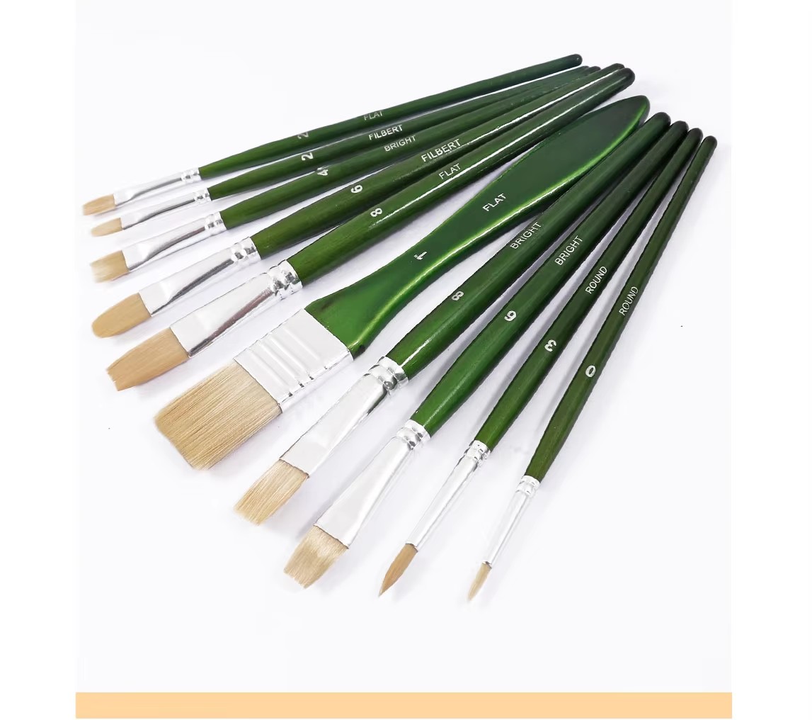 oil color painting brush