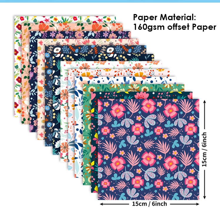 Flower Scrapbook Paper