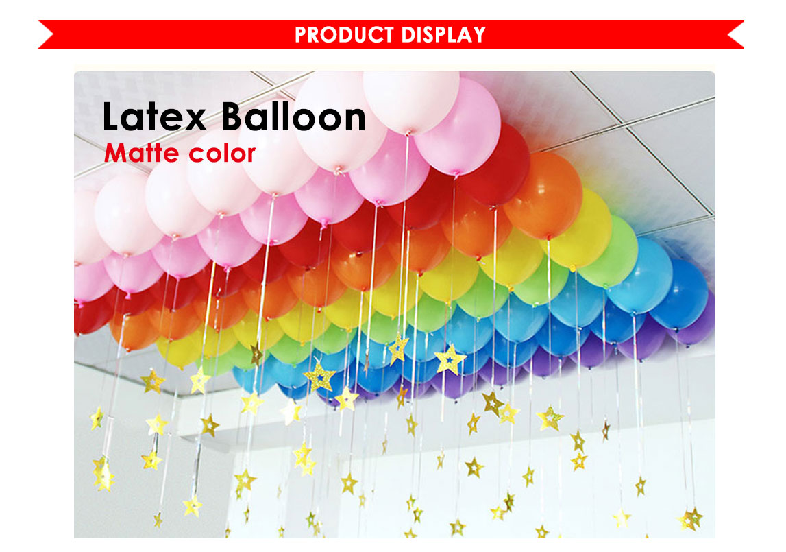  12 Inch Assorted Colors Balloon