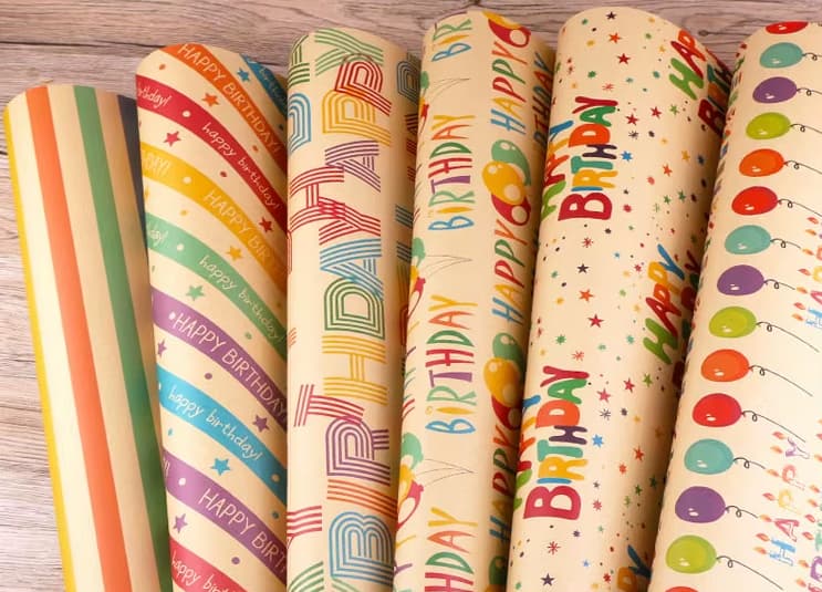 gift wrapping paper 