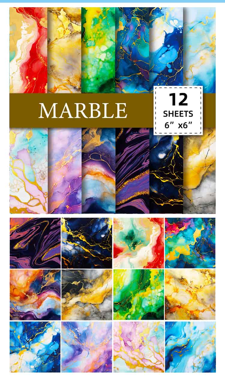 15cm X 15cm Scrapbook Paper 