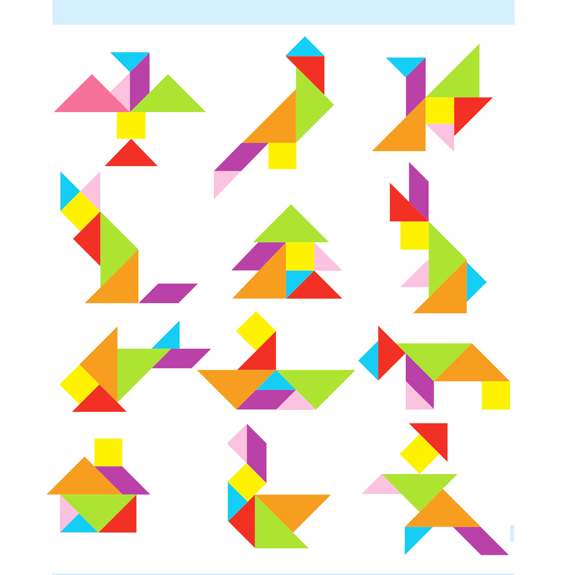 Tangram puzzle for Educational Learning