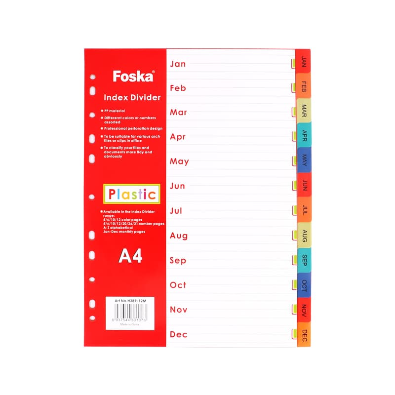 PP Index Divider