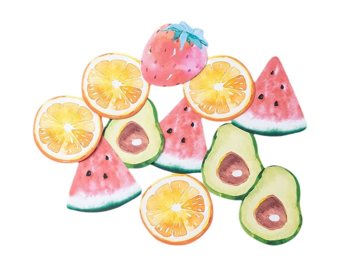 Fruit-Shape Memo Sticky Notes