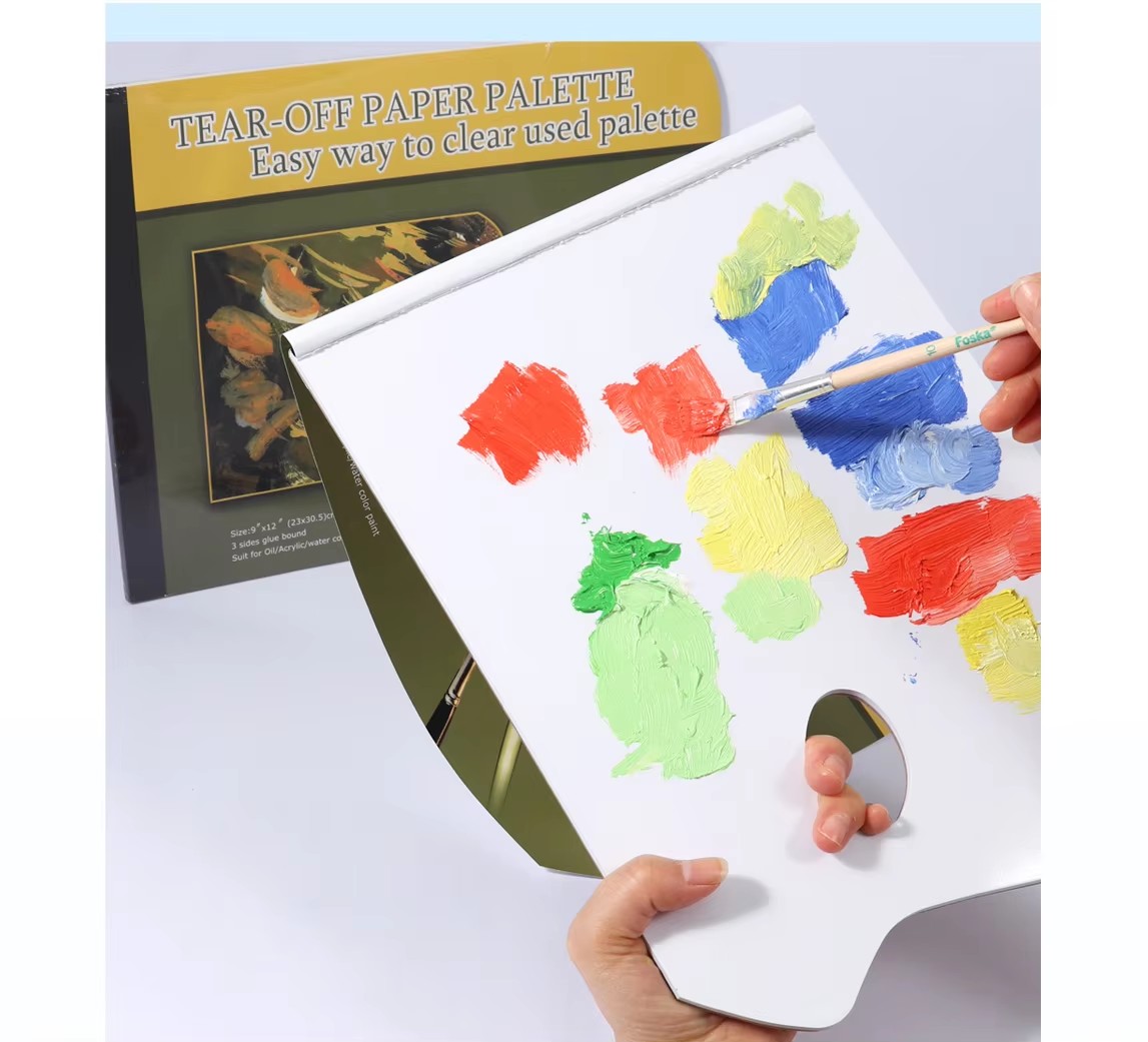 Tear off Wax Coating Paper Palette