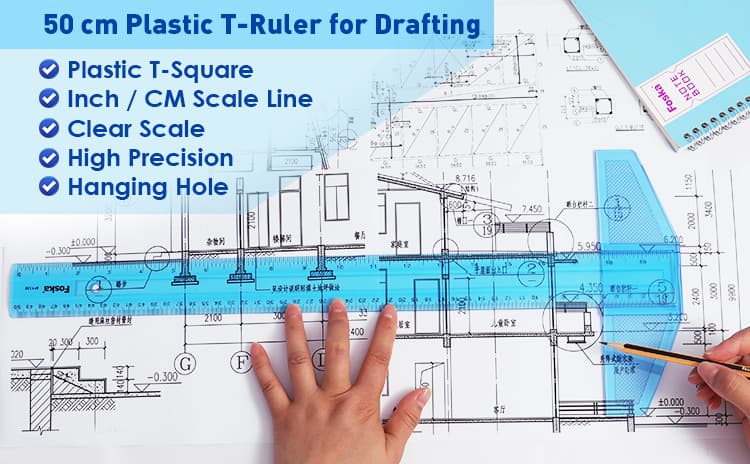 T-Plastic Ruler