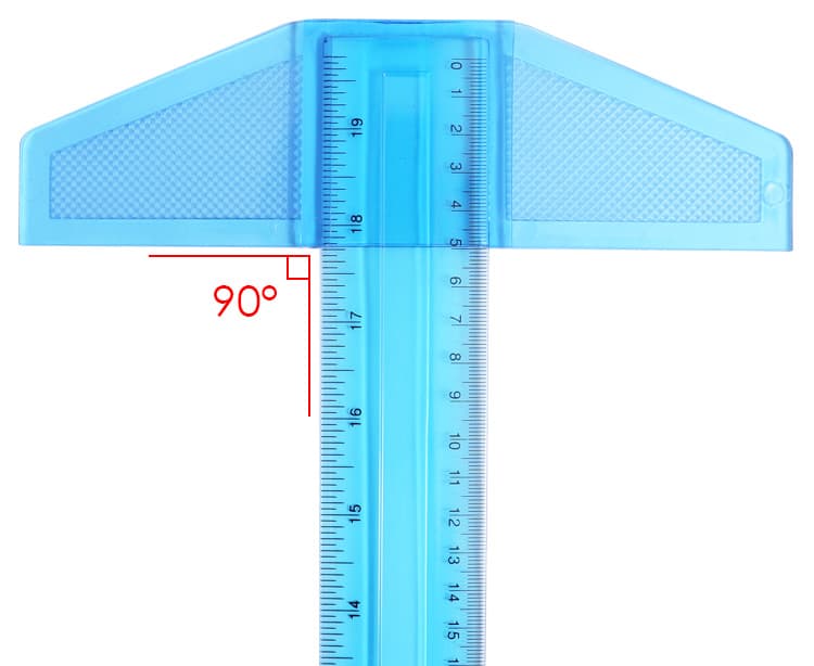 High Quality T-Plastic Ruler