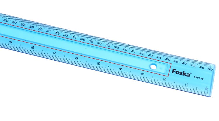 Professional T-Plastic Ruler
