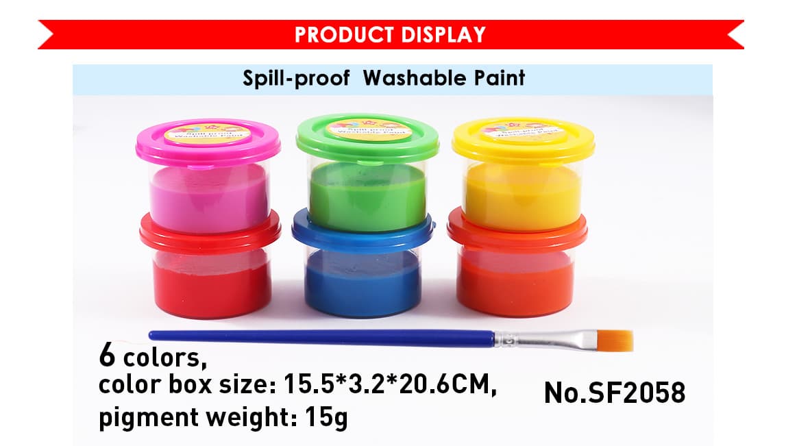 Spill-proof Washable Paint