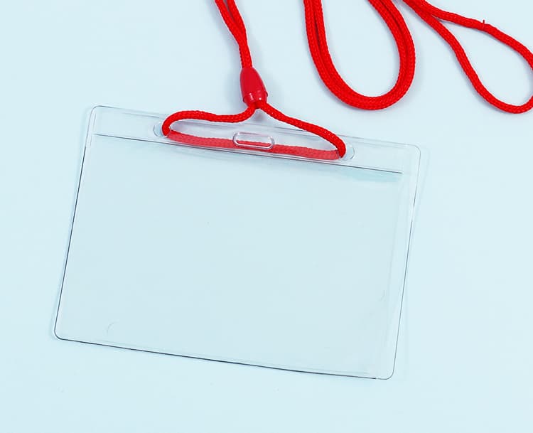 clear Name Badge
