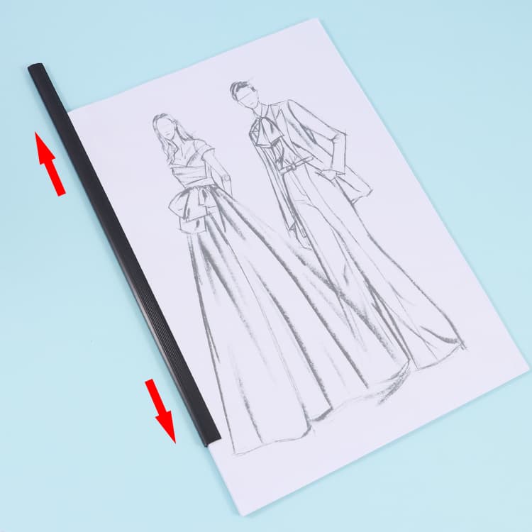 Curved Slide Binder Bars 