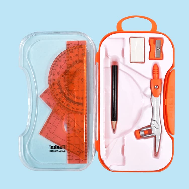 Orange Compass Set