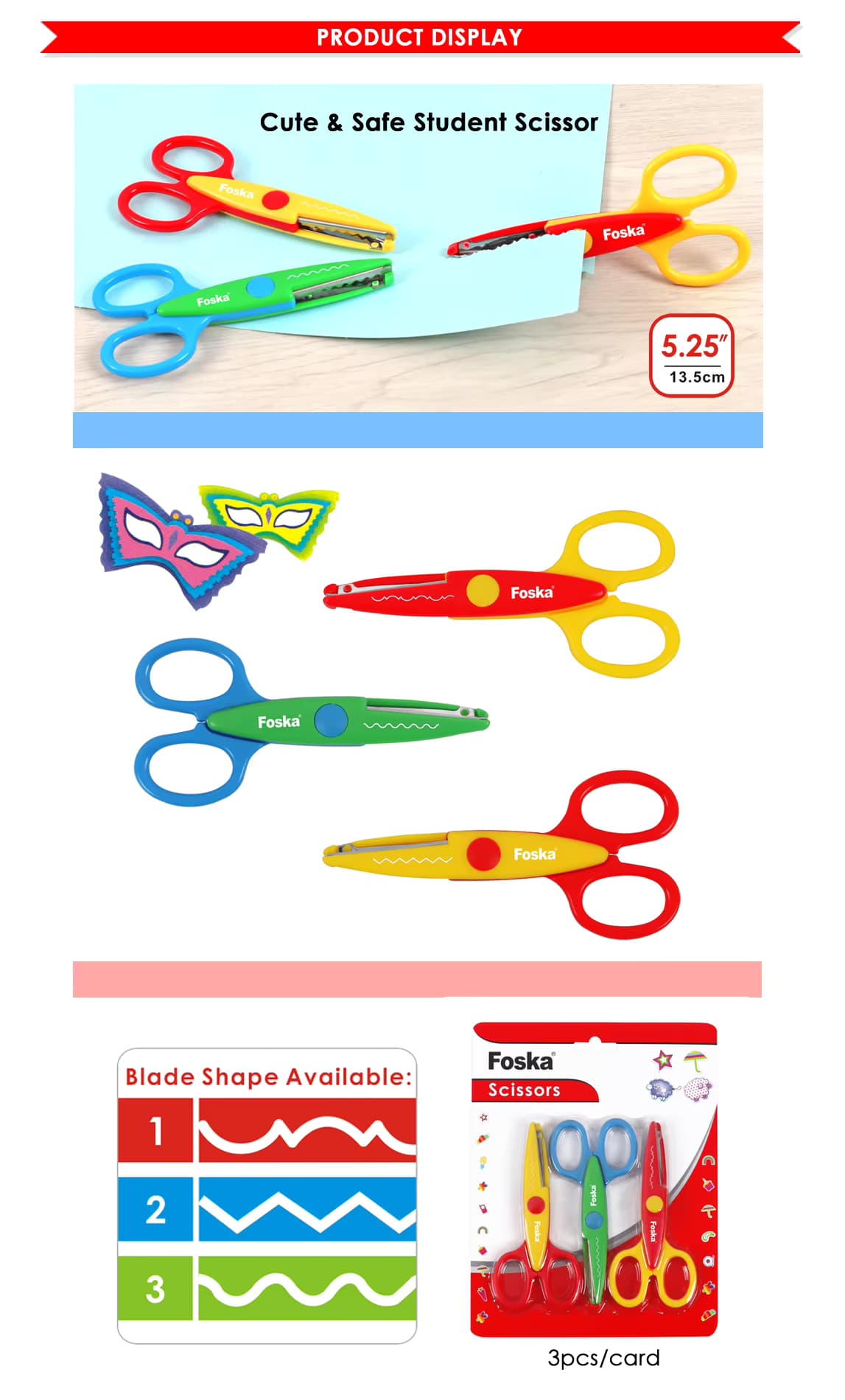 Foska Safe Scissors 