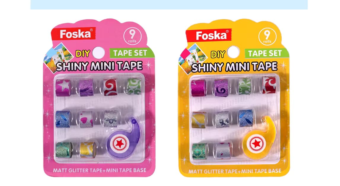 Cartoon Shiny Masking Tape