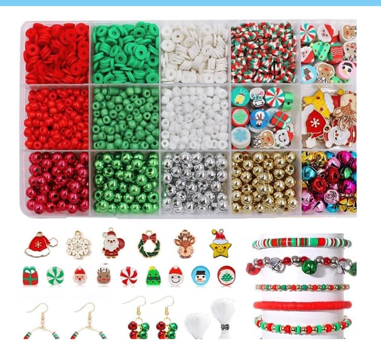 Beads with Safety Scissors