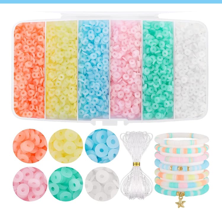 Making Polymer Clay Beads