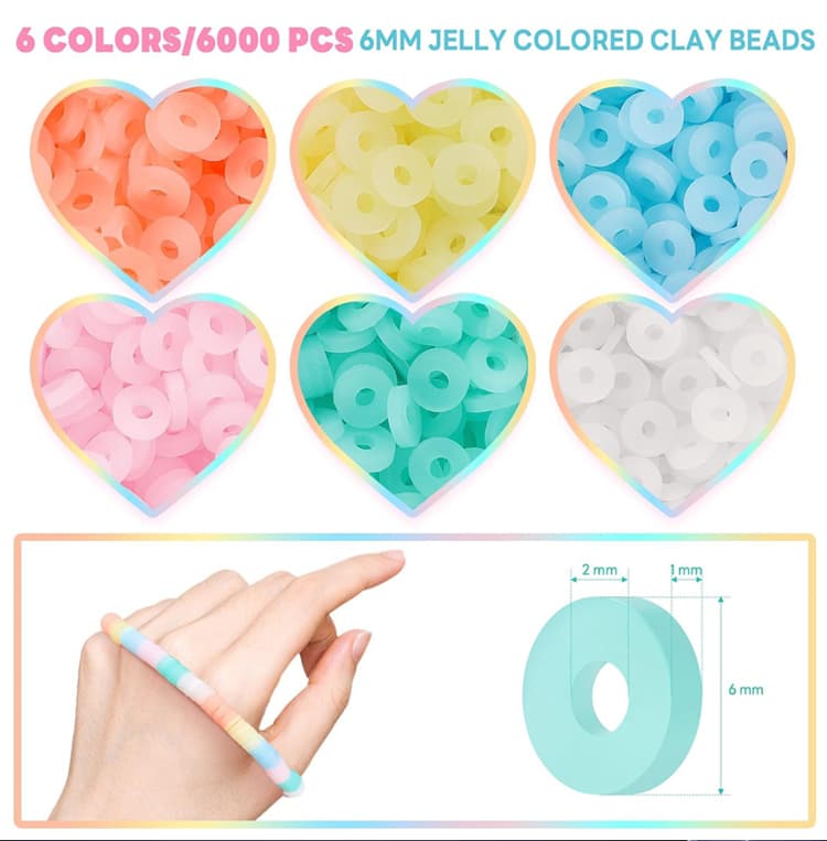 Christmas Series Clay Beads