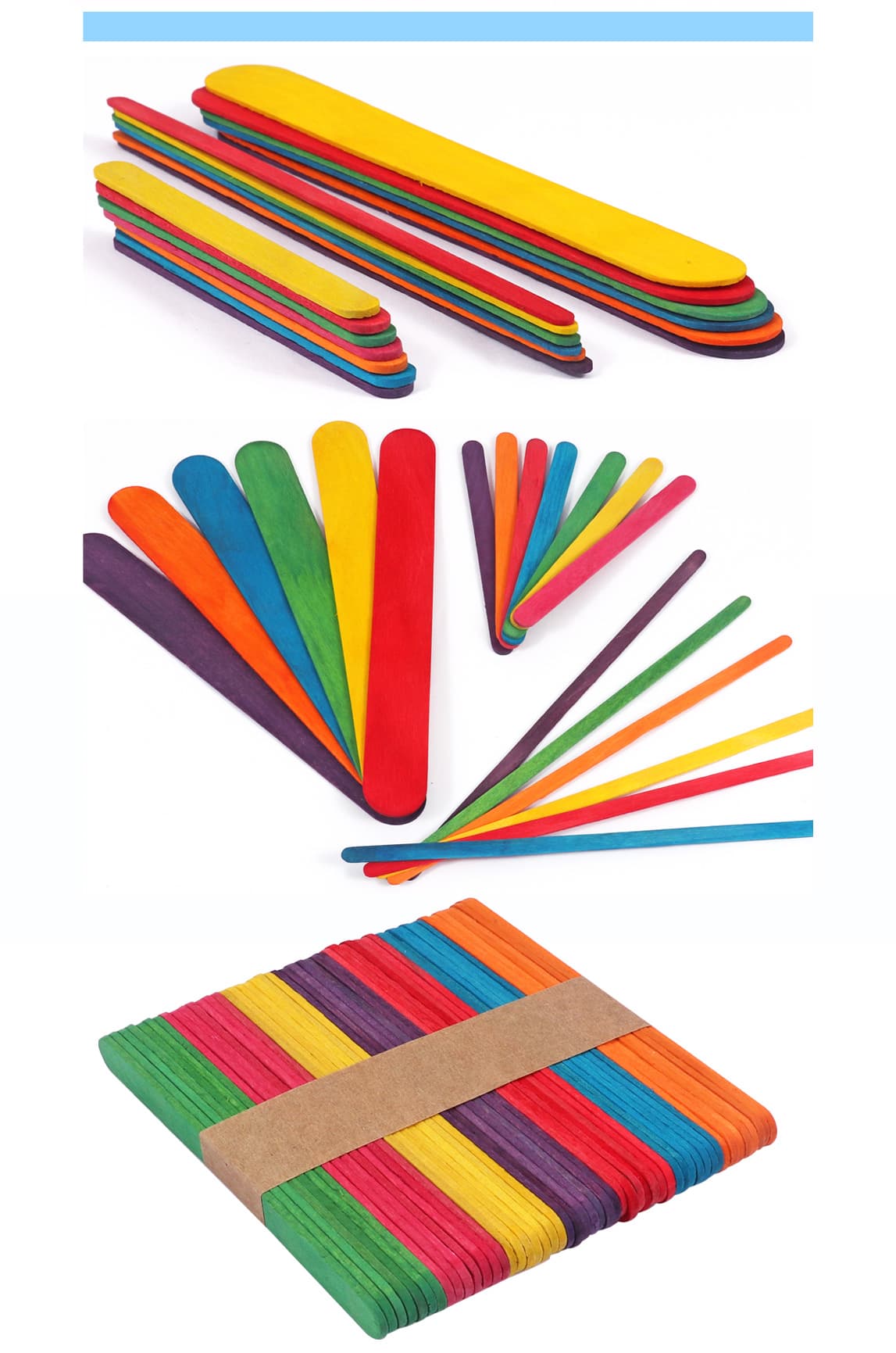 Colorful Wooden Sticks