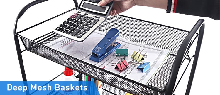 Deep Mesh Rack Trolley