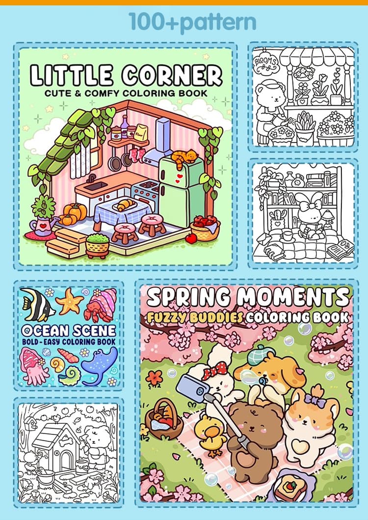 coloring book for Children Painting