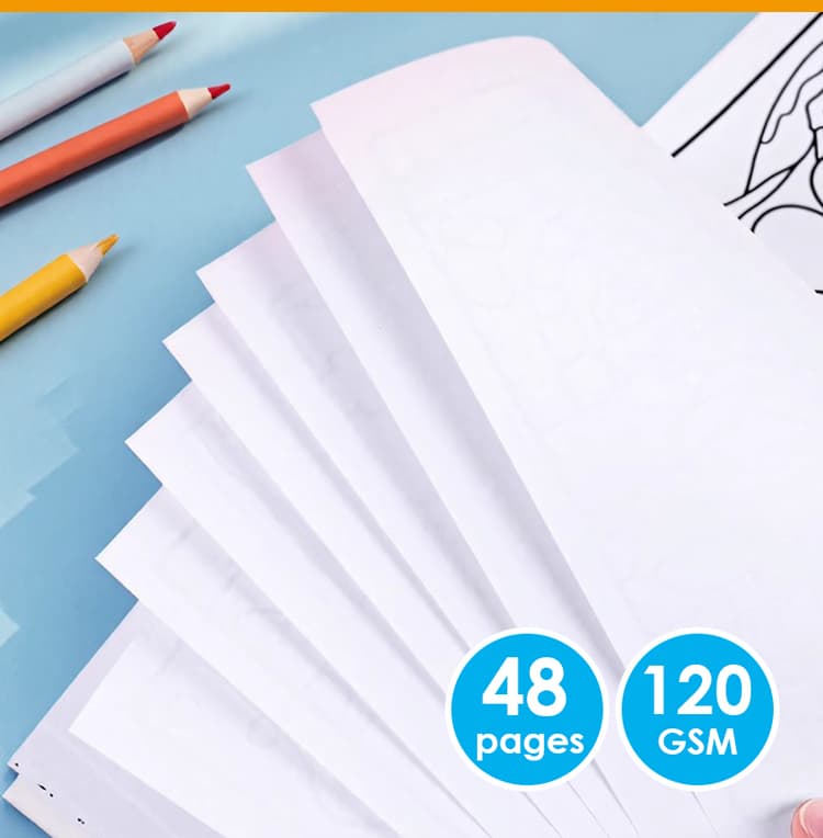 child color filling book