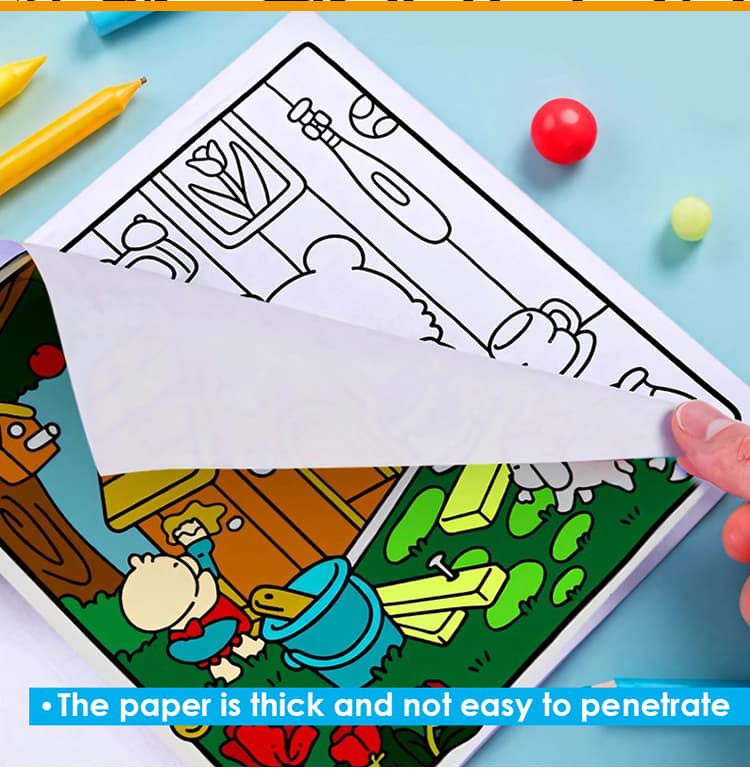 paper coloring book