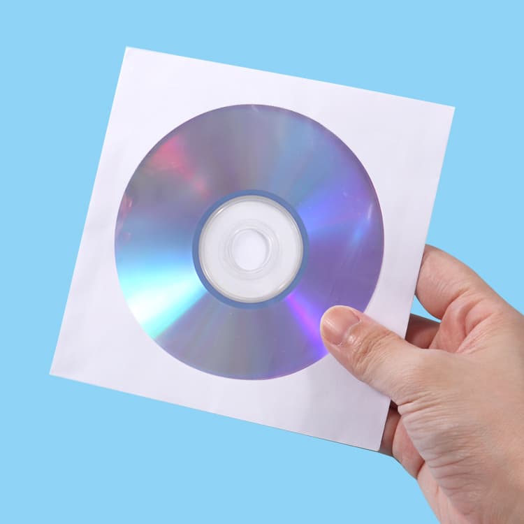 White Paper CD Sleeves