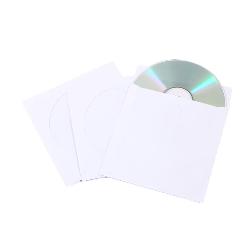 White CD Sleeves