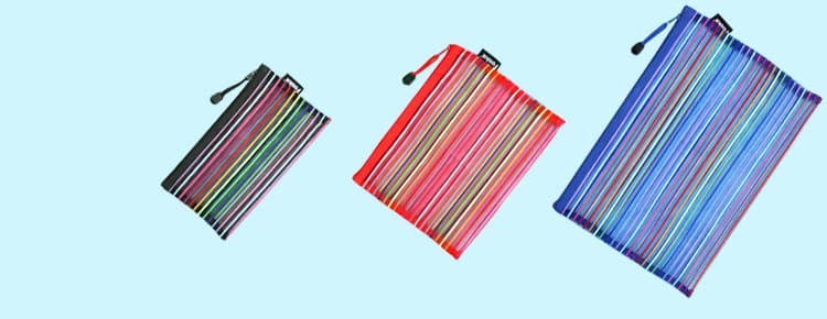 Smooth Nylon Zipper Bag