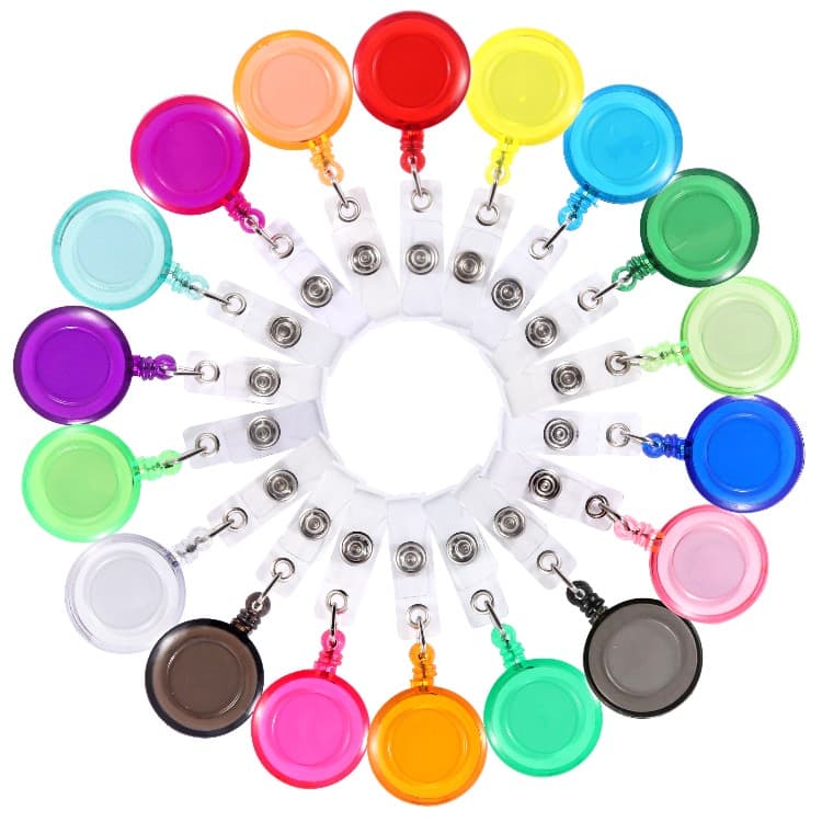 Transparent Colors Pull Reel