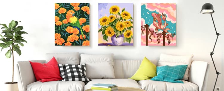 DIY Painting by Numbers for Adult