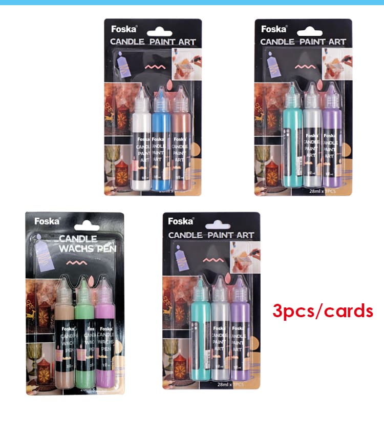 Candle Paint Art for DIY