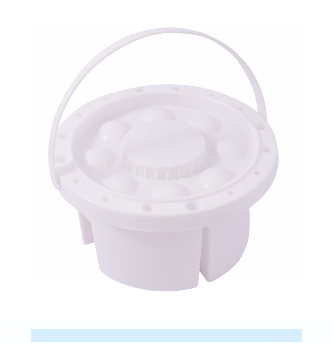 Plastic Paintbrush Bucket