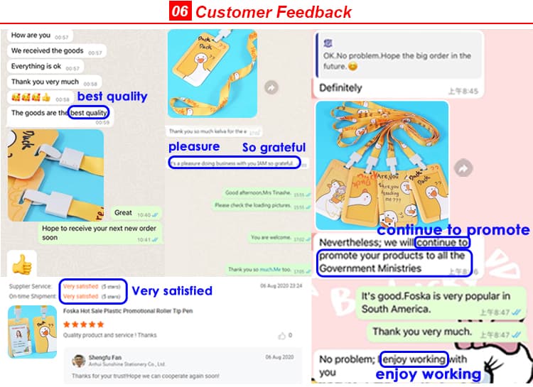 Feedback for Name Badge Holder Feedback for Name Badge Holder