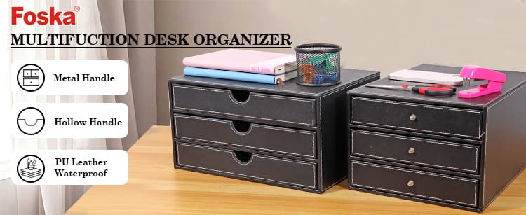 PU Desktop Organizer