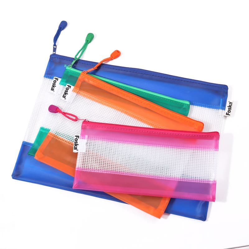 Assorted Colors Zipper Bag