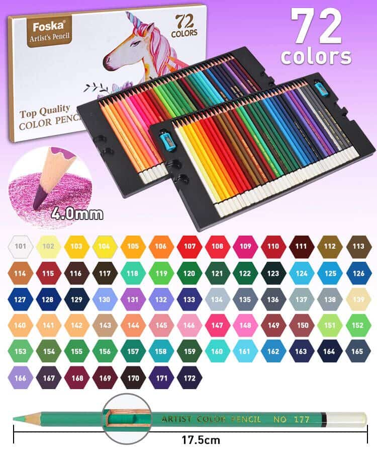 72colors color pencil 72colors color pencil