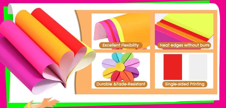 Handmade Fluorescent Paper Handmade Fluorescent Paper