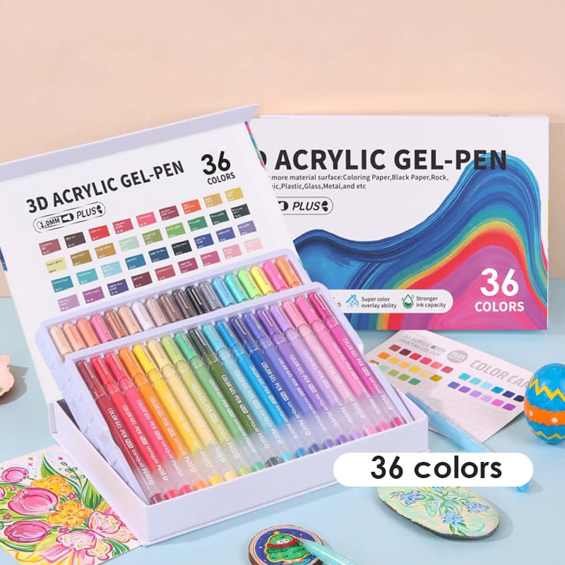 Acrylic Painting Gel-pen