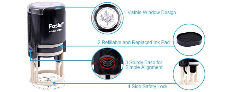 Duarble Self-inking Stamp
