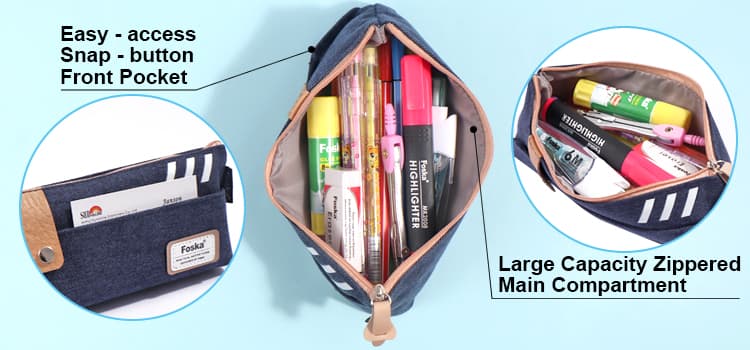 Canvas Pencil Bag